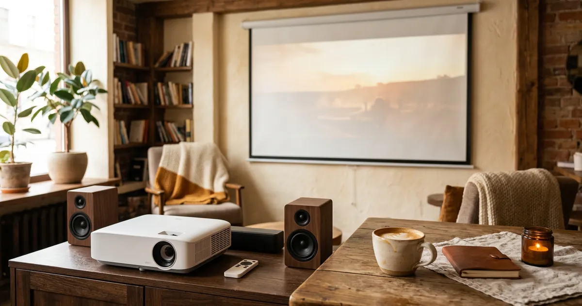 ホームシアターの作り方【2026年完全ガイド】プロジェクター・スクリーン・音響の揃え方